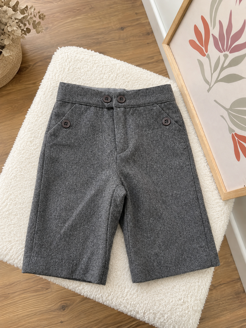 Pantalon Jacadi Fille Hiver 6 Mois 68 Cm Gris