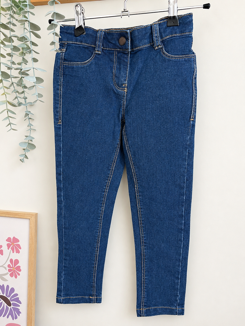 Jean slim fit Kiabi bleu 4 ans fille mi-saison