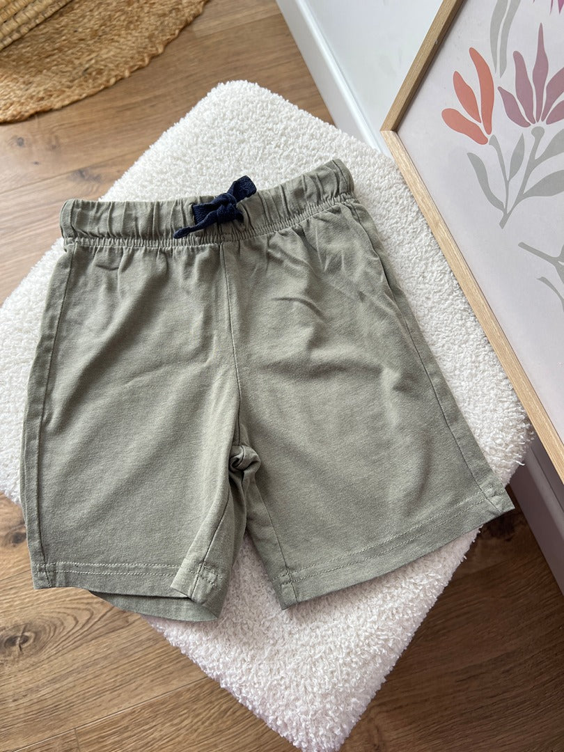 Short en coton garçon Tape à l'oeil kaki 4 ans été