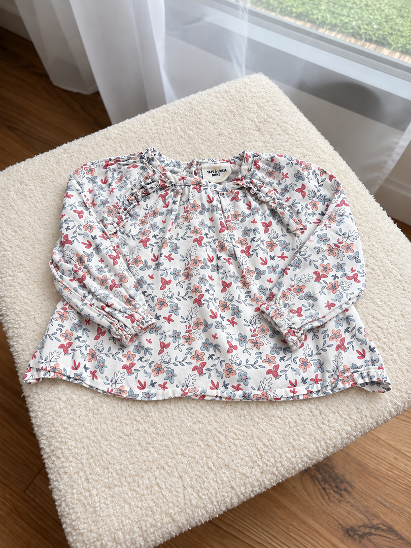 Blouse bébé fille Tape à l'œil mi-saison manches longues 6 mois