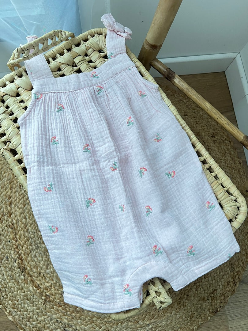 Combinaison bébé fille Vertbaudet - 12-18 mois - Rose - État : Excellent