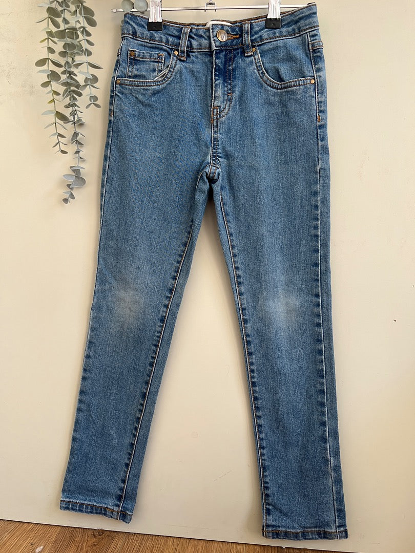 Jean slim bleu Monoprix garçon 8 ans mi-saison