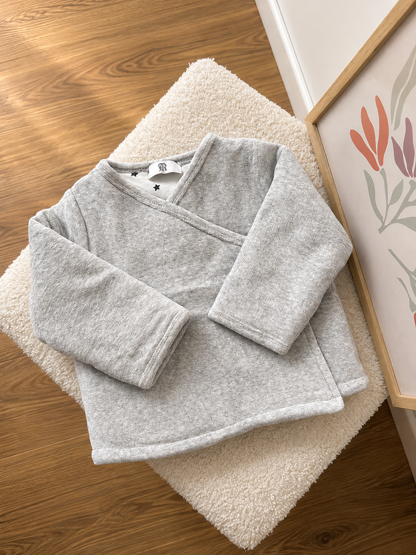 Gilet Mixte Bébé La Redoute 6 Mois Hiver gris fille ou garçon
