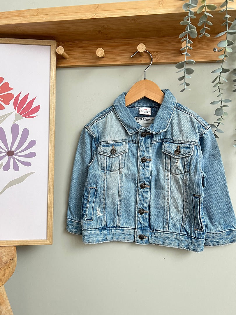 Veste en jean Tao Tape à l'œil 2 ans mixte mi-saison - fille ou garçon