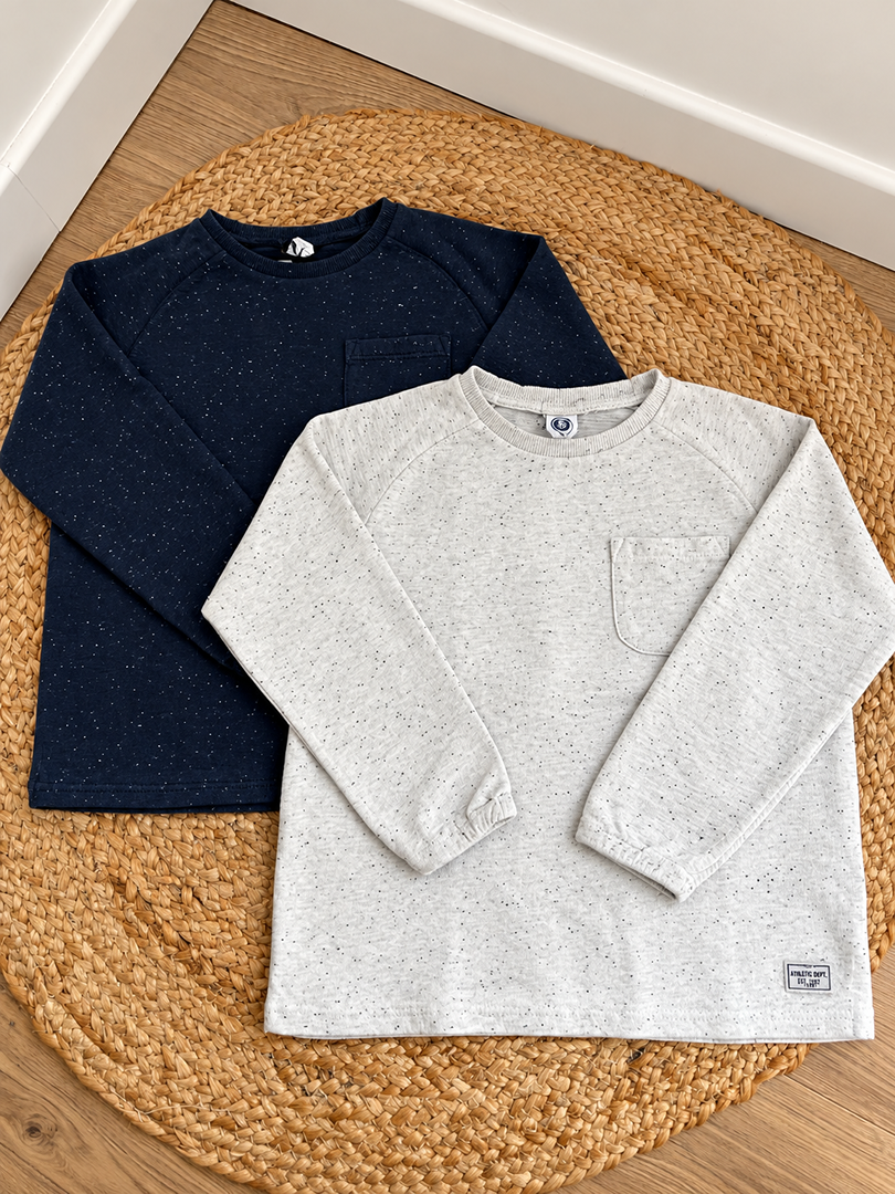 Lot de 2 t-shirts Manches Longues mi-saison garçon Tape à l'œil 8 ans