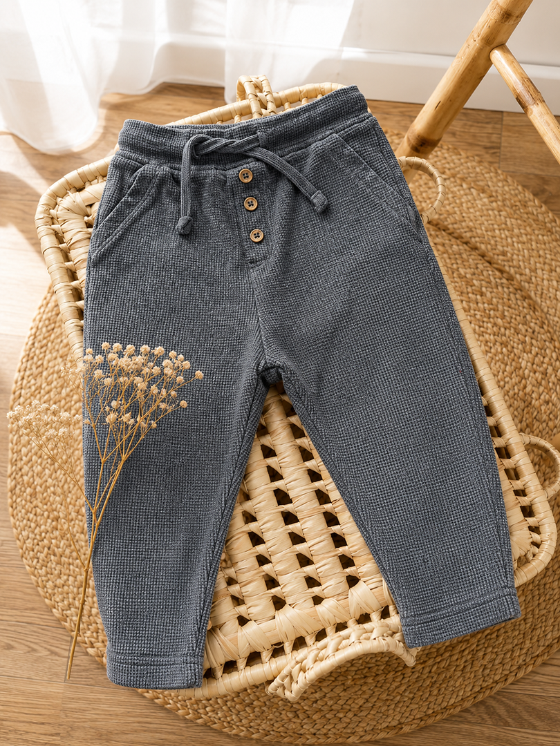 Pantalon sarouel gris Kiabi garçon 2 ans mi-saison