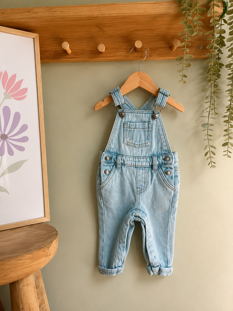 Salopette Jean bébé garçon Gémo 6 Mois Mi-saison