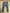 Pantalon Cargo Slim Tao Garçon 4 Ans Mi-saison bleu