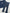 Ensemble t-shirt joli col + legging côtelé fille Lulucastagnette - 24 mois - Bleu marine