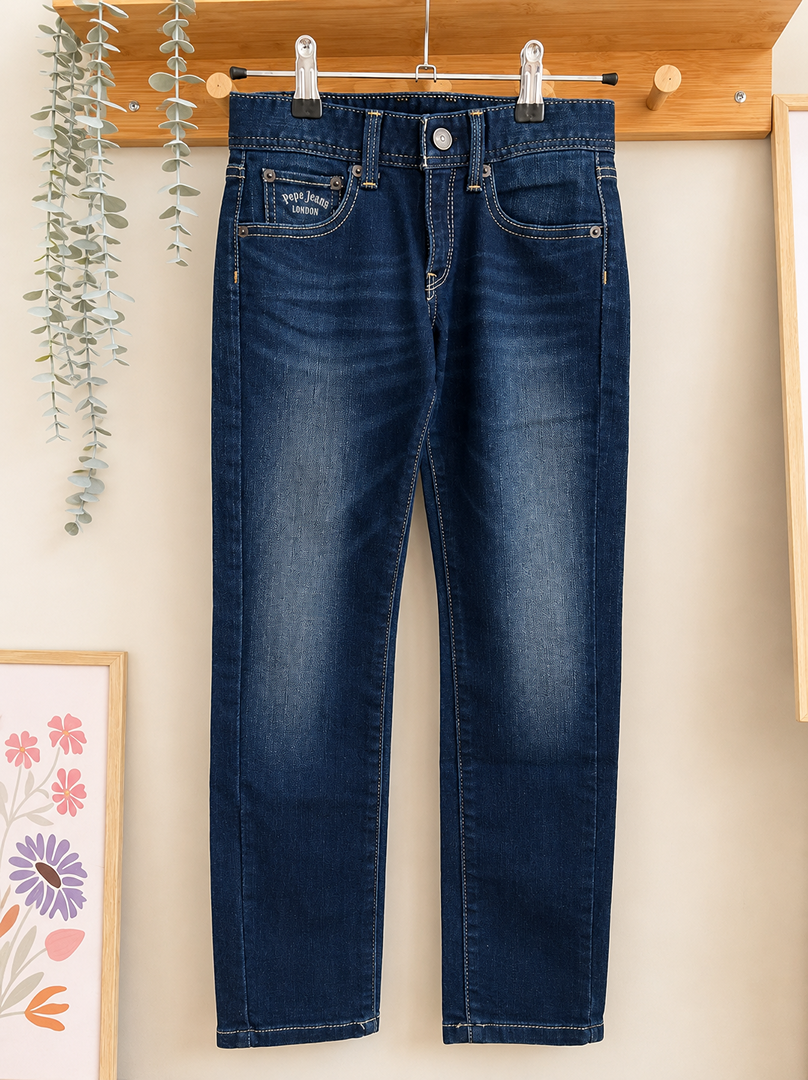 Jean Pepe Jeans Becket bleu denim 8 ans mi-saison