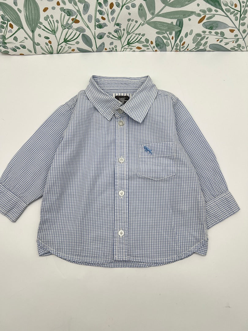Chemise à garçon garçon L.o.g.g. - 12 mois - Bleu