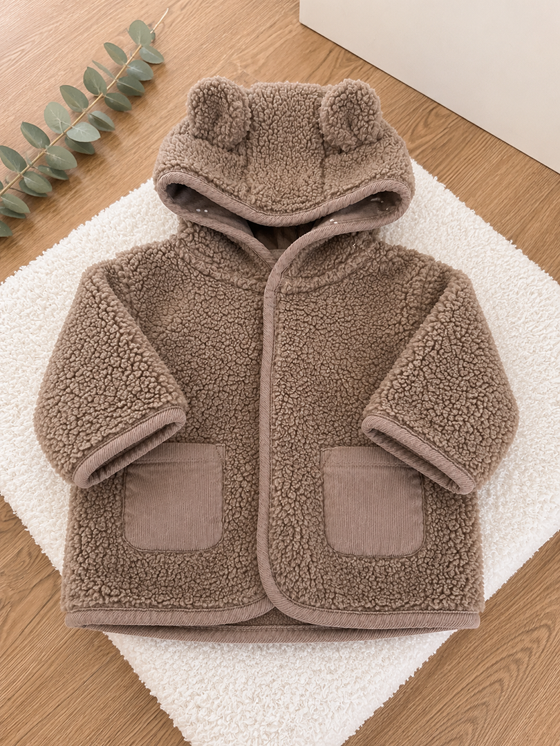 Veste marron ours Next Baby 3 mois manches longues mixte garçon ou fille