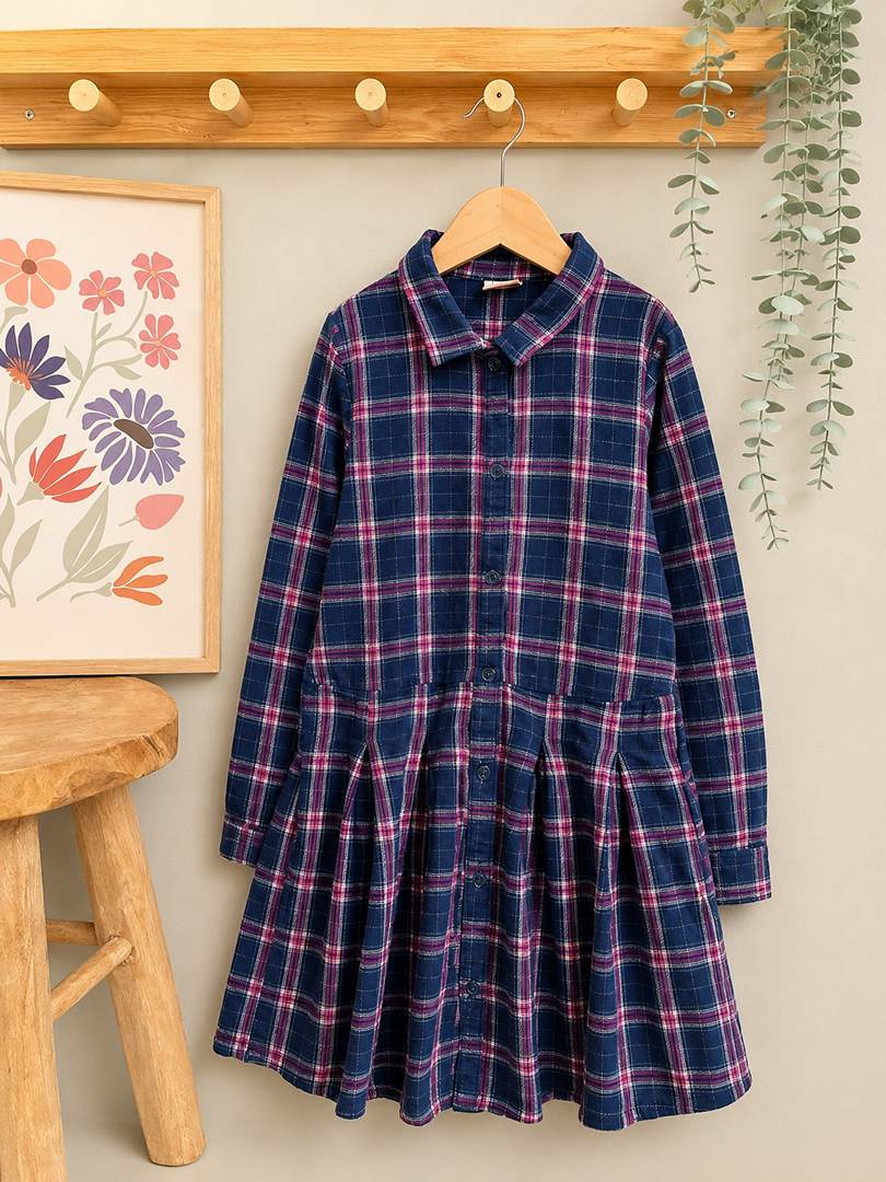 Robe Fille Manches Longues Hiver Tape À L'œil 8 Ans