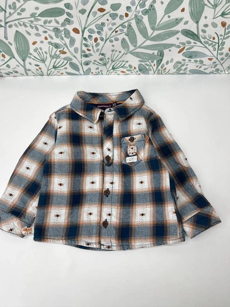 Chemise à carreaux garçon - Sergent Major 12 mois