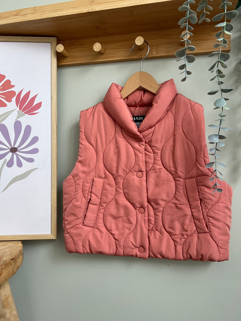 Doudoune sans manches Kiabi rose fille 6 ans mi-saison