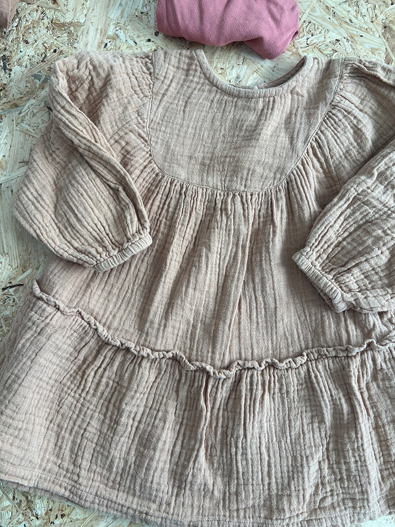 Robe Tape à l'œil - 12-18 mois / 80cm - Rose - État : Excellent