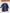 Robe matelassée fille Petit Bateau bleue marine 2 ans hiver manches longues