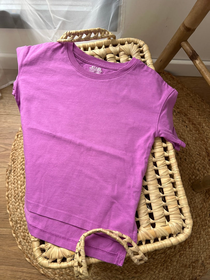 T-shirt été fille Kiabi - 3 ans - Violet