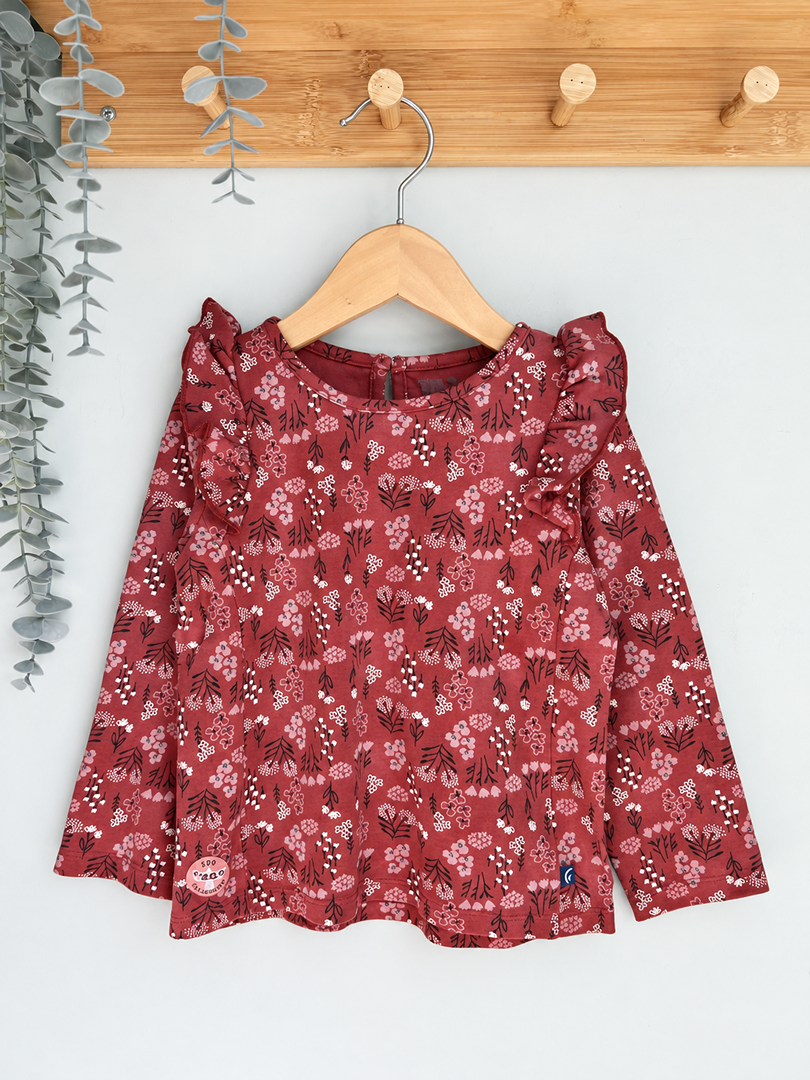 T-shirt rose fille Orchestra 4 ans mi-saison manches longues