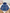 Chemise à carreaux capuche amovible garçon Tape à l'œil 6 mois bleu manches longues mi-saison