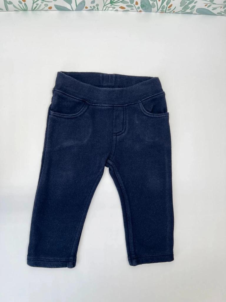Pantalon confortable bleu marine - Petit Bateau 6 mois Garçon