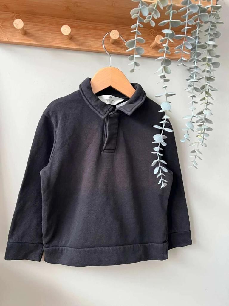 Pull noir H&m – basique chic & confortable pour le quotidien – 3/4 ans Garçon