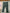 Pantalon jean fille Cadet Rousselle - 3 ans - Vert