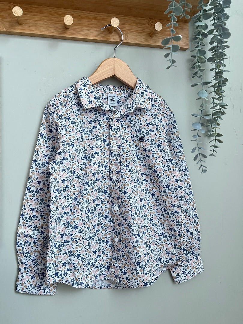 Chemise fleurie garçon Petit Bateau - 8 ans - Multicolore
