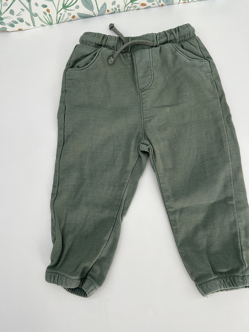 Pantalon jean style cargo garçon Tape à l'œil Tao - 24 mois - Kaki