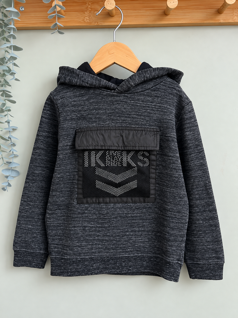 Sweat À Capuche Ikks Garçon 5 Ans Hiver Manches Longues