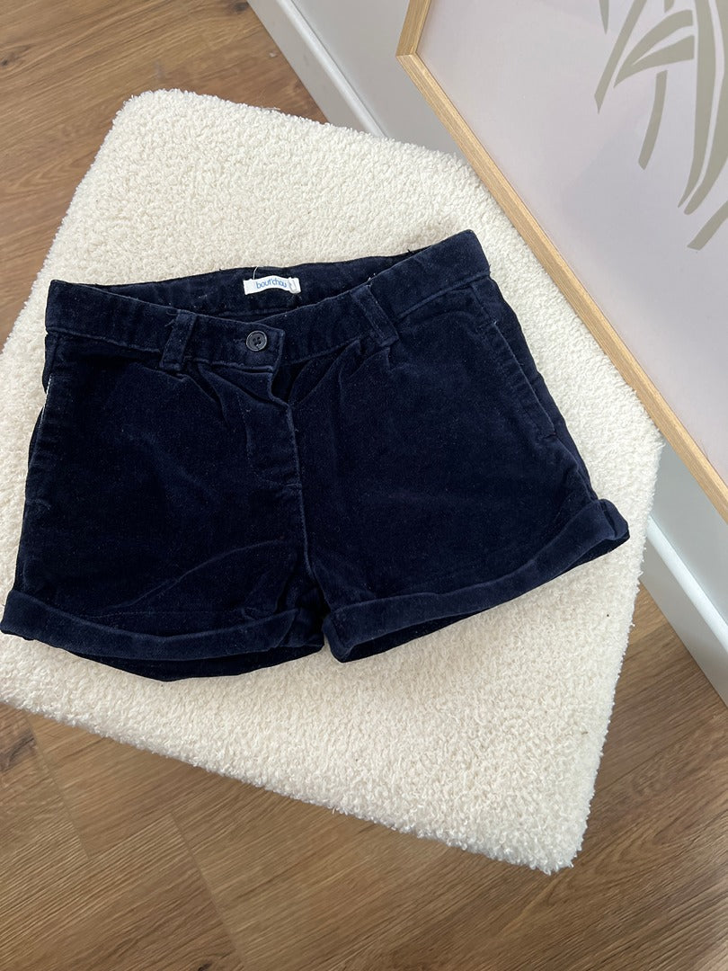 Short velours fille Bout'chou - 24 mois 2 ans - Marine