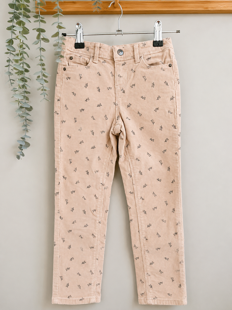 Pantalon Velours Beige Fille Hiver Kiabi 7 ans