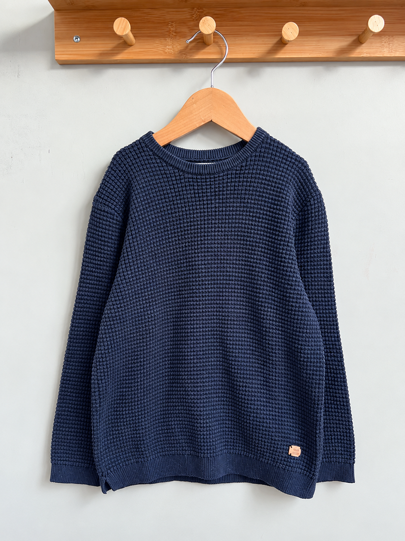 Pull garçon Zara noir taille 6 ans hiver manches longues