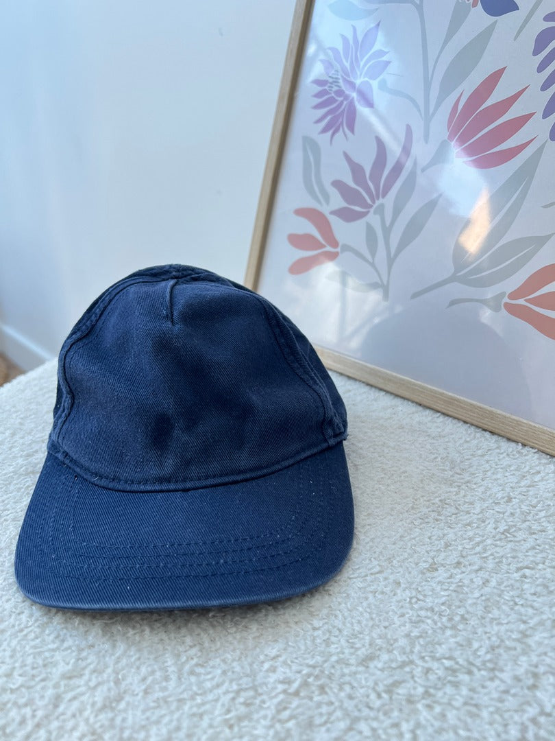 Casquette garçon H&m bleue marine 6 mois 12 mois mi-saison