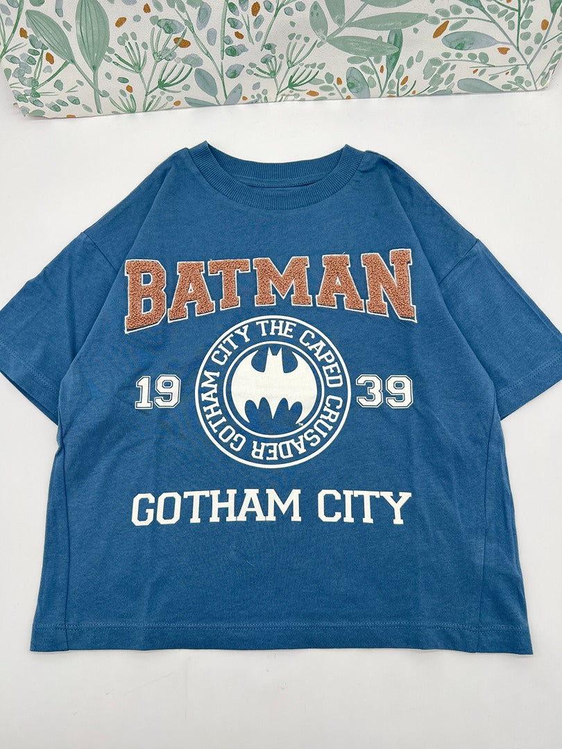 T-shirt Batman - 4 ans / 104 cm - Bleu - État : Excellent