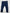 Lot 2 leggings rose bleu fille - Petit Bateau 6 mois