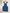 Robe salopette en jean fille Kiabi 3 ans bleu mi-saison