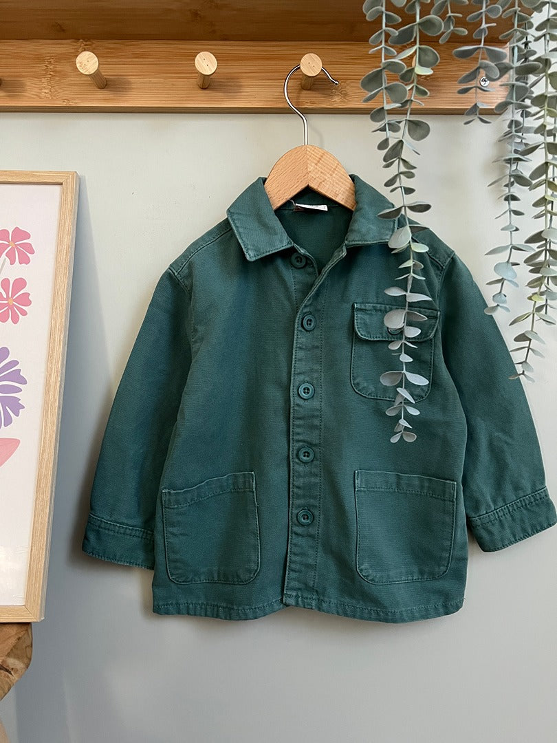 Veste enfant Tape à l'oeil - 2 ans / 86 cm - Vert foncé - État : Excellent Garçon