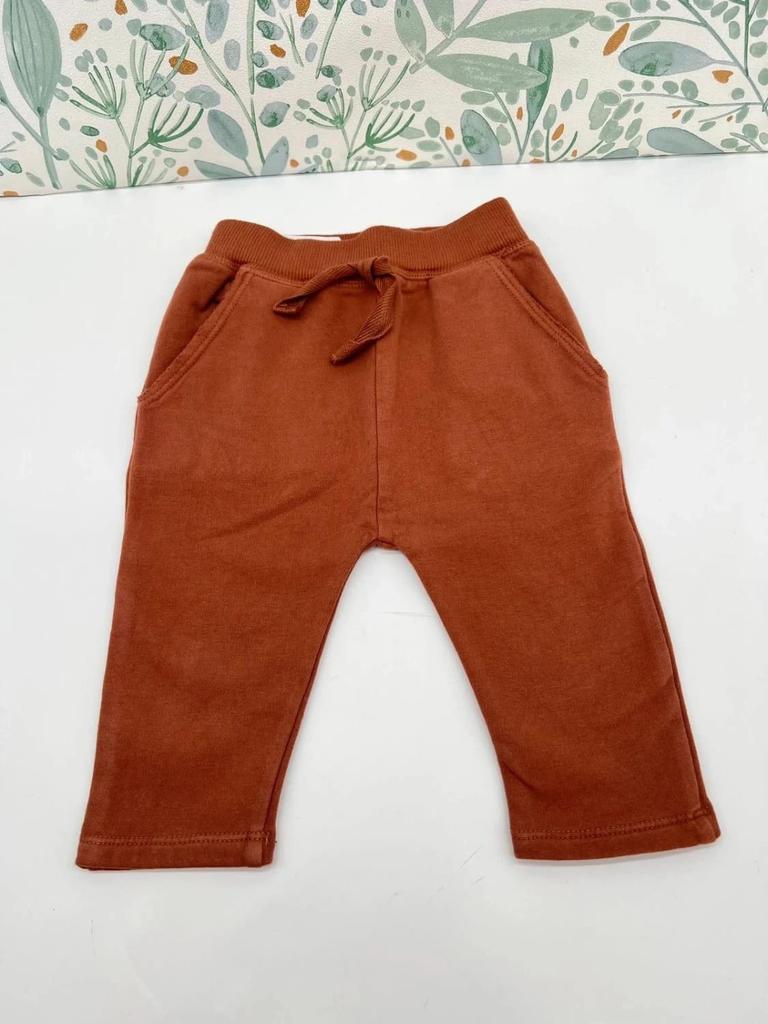 Jogging marron 1+ in the Family – mixte & ultra doux – 6 mois Garçon