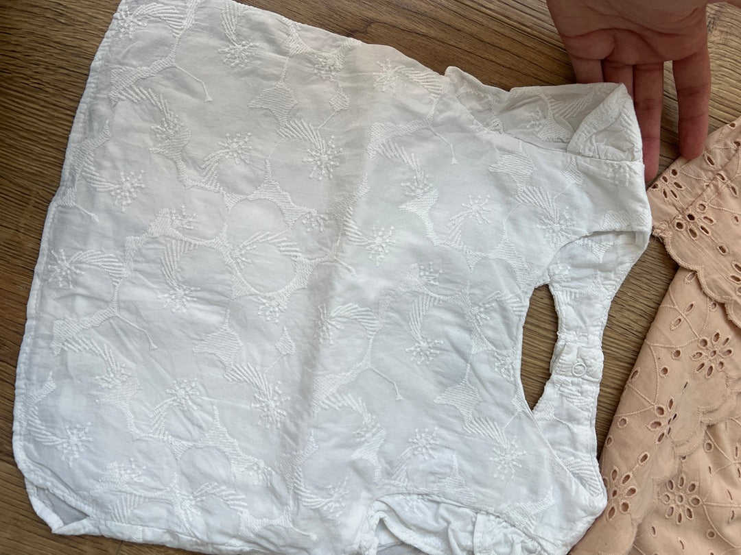 Blouse Okaïdi - 4 ans - Blanc - État : Excellent