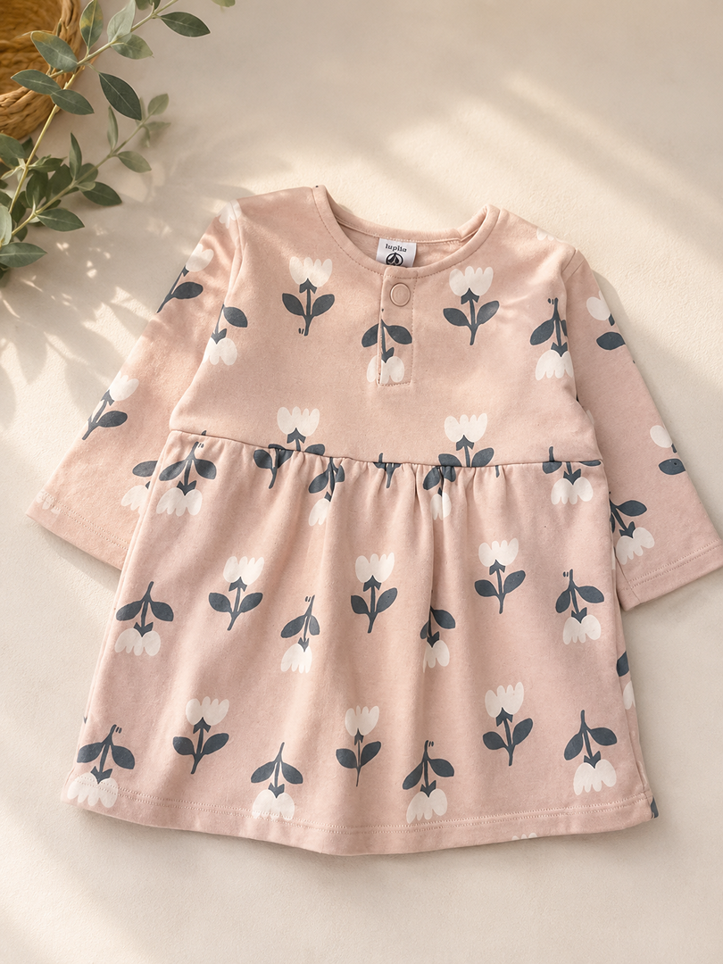 Robe Courte Fille Petit Bateau 12 Mois Mi-saison