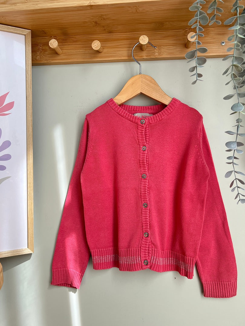 Gilet fille Lisa Rose - 5 ans - Rose fushia