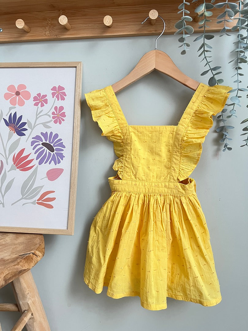 Robe fille Tape à l'oeil - 2 ans - Jaune - État : Excellent