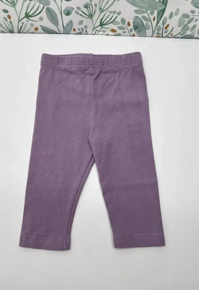 Legging violet fille - Grain de blé 6 mois