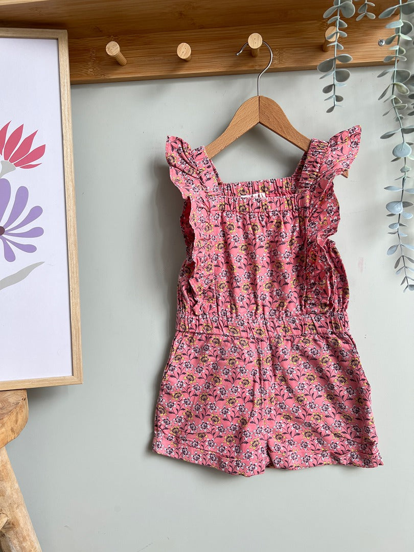 Combishort à fleurs Monoprix Kids 3 ans fille été