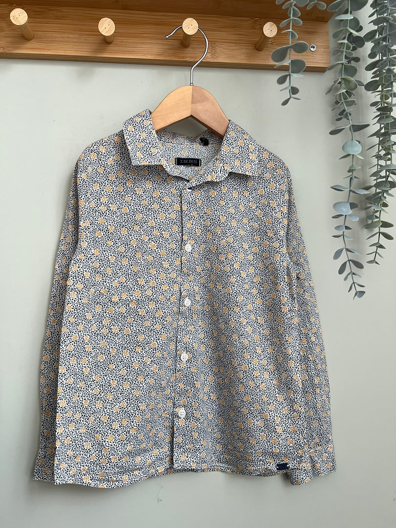 Chemise fleurie manches longues garçon Ikks - 6 ans