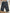 Pantalon fluide fille mi-saison Orchestra - 9 mois - Noir imprimé coeurs