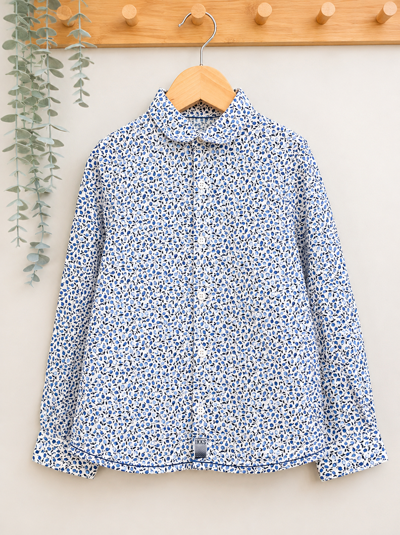 Chemise garçon Ikks 6 ans manches longues coton mi-saison
