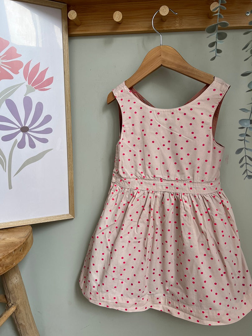 Robe réversible cérémonie été fille Kiabi - 3 ans - Rose pois étoile