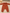Combinaison barboteuse gaz de coton fluide Fille Bout'chou 3 Mois Mi-saison Terracotta